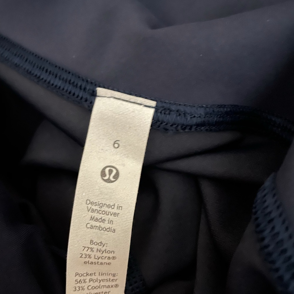 Lululemon Wunder Train HR Tight 28” TRUE NAVY 6